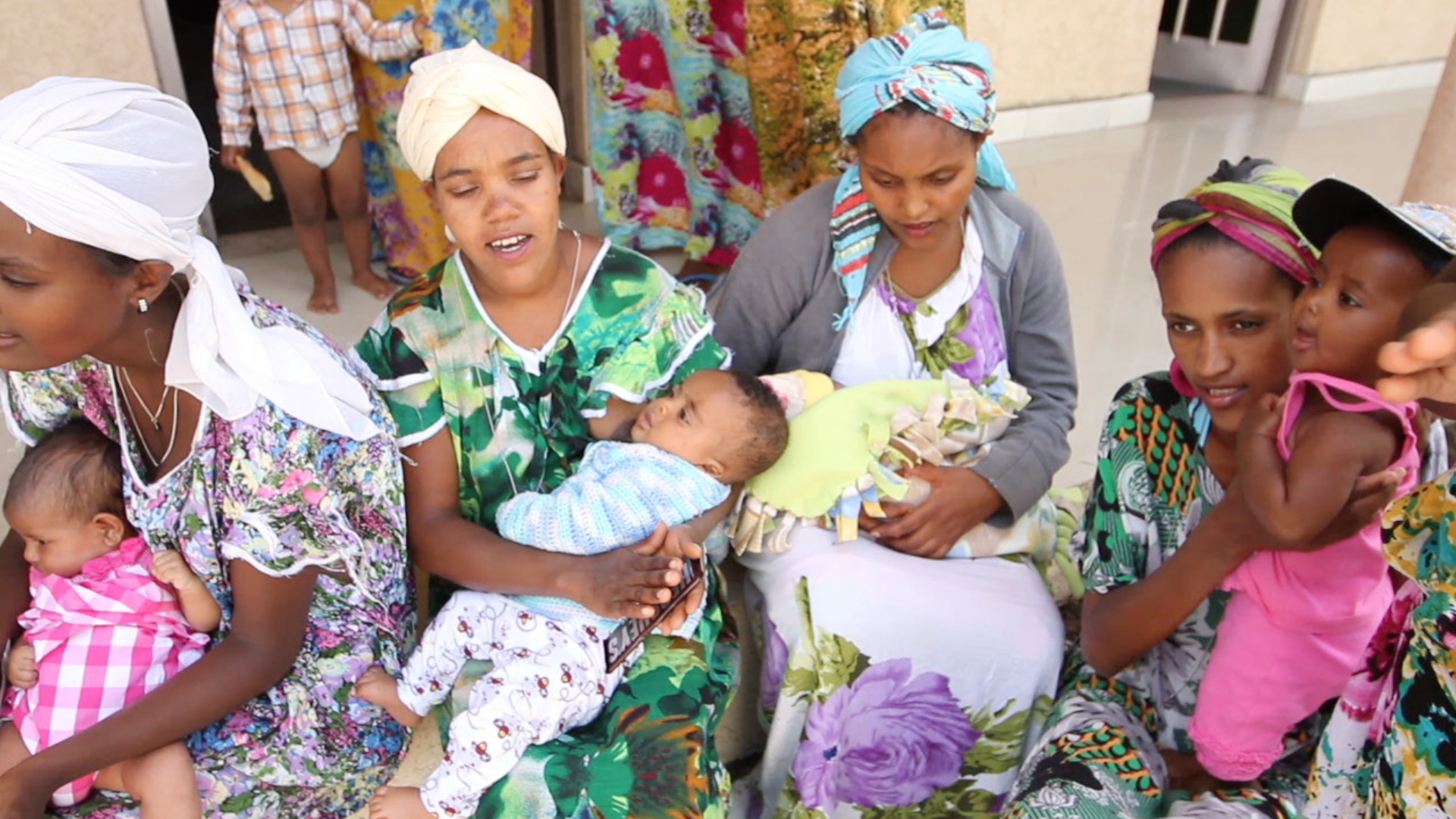 Women and babies at Living Hope Maternity in Ethiopia